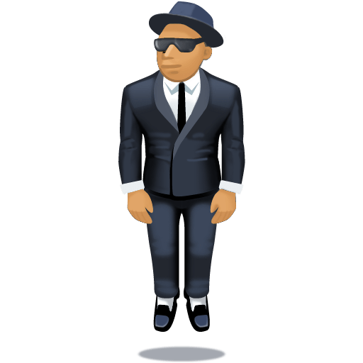 Persoana în costum care levitează: ten mediu pentru Facebook 15.0