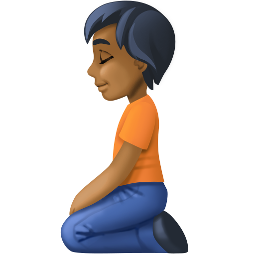 第下跪者: 中等-深肤色号为第Facebook 15.0号