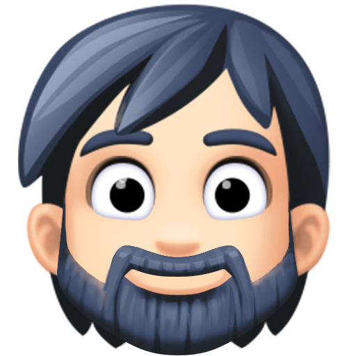 Osoba z brodą: karnacja jasna dla Facebook 15.0