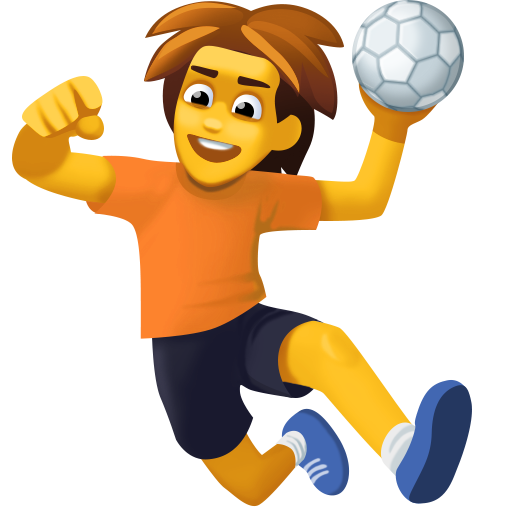 Persona Che Gioca A Pallamano per Facebook 15.0