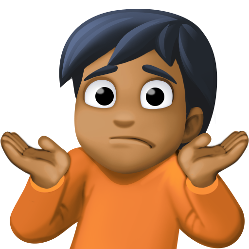 Osoba Pokrčení ramen: Středně tmavý odstín pleti pro Facebook 15.0