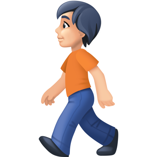 Voetganger: lichte huidskleur voor Facebook 15.0