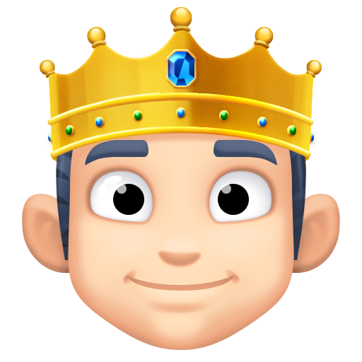 Osoba s korunou: Světlý odstín pleti pro Facebook 15.0