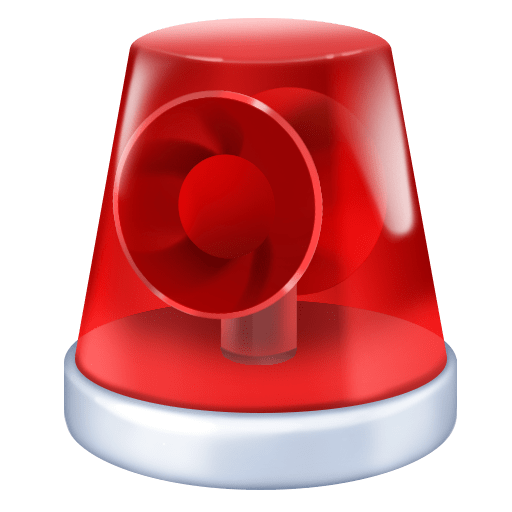 פנס של ניידת משטרה עבור Facebook 15.0