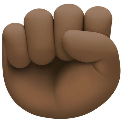 Poing Levé: Peau Foncée pour Facebook 15.0