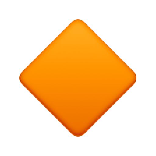 Petit Losange Orange pour Facebook 15.0