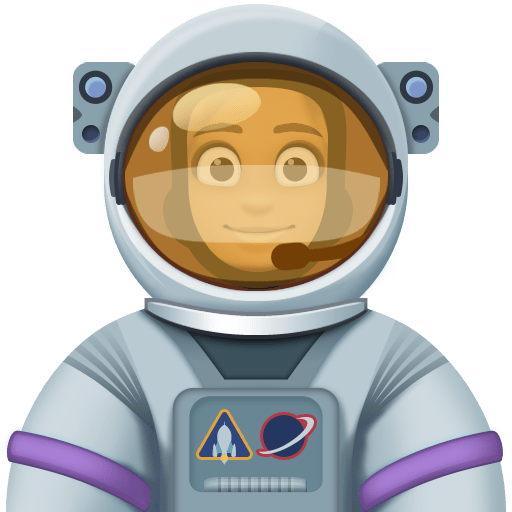 Femeie astronaut: ton mediu al pielii pentru Facebook 15.0