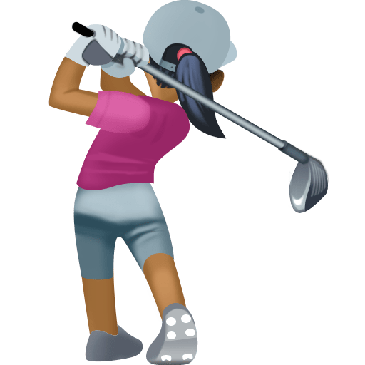 Golfista Donna: Carnagione Abbastanza Scura per Facebook 15.0