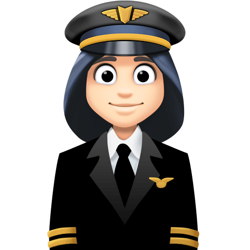 第女飞行员: 较浅肤色号为第Facebook 15.0号