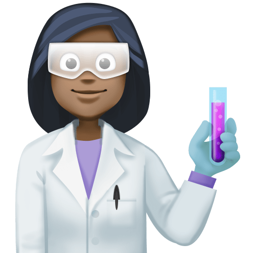 महिला वैज्ञानिक: साँवली त्वचा Facebook 15.0 के लिए