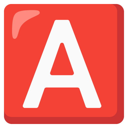 Tlačítko (Krevní skupina) pro Google 16.0