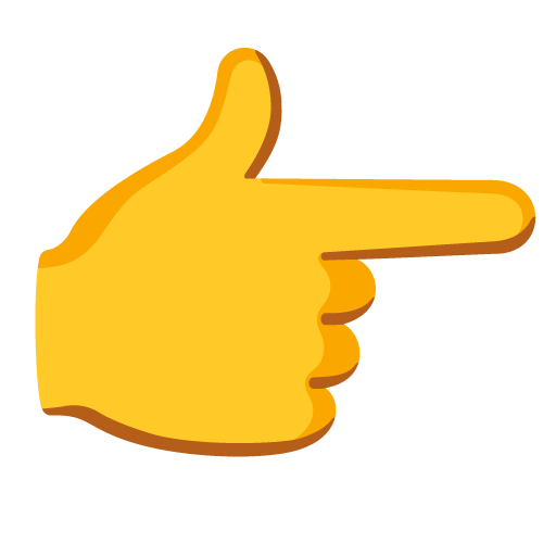 Högerpekande finger för Google 16.0