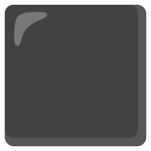 Büyük siyah kare için Google 16.0