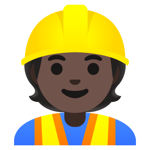 Bouwvakker: donkere huidskleur voor Google 16.0