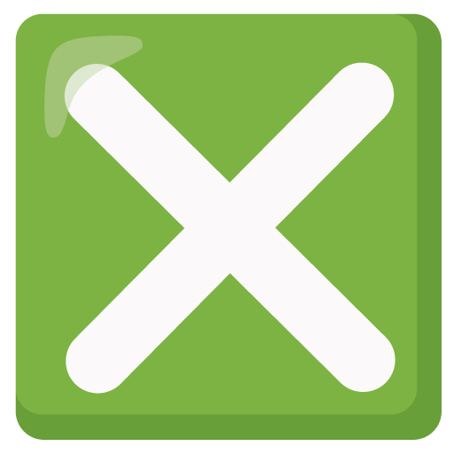 Tlačítko křížové značky pro Google 16.0