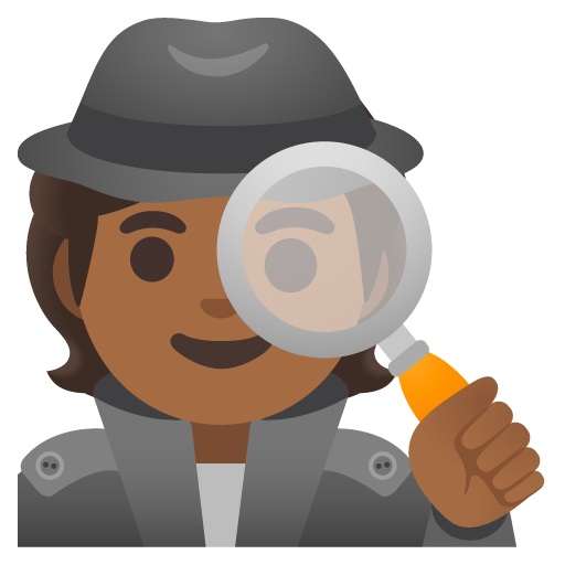 第侦探: 中等-深肤色号为第Google 16.0号