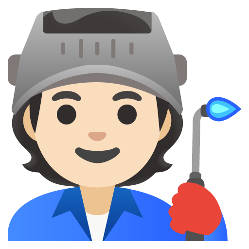 Εργάτης εργοστασίου: ανοιχτόχρωμος τόνος δέρματος για Google 16.0