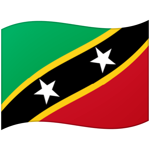 Bandera: St. Kitts i Nevis per Google 16.0