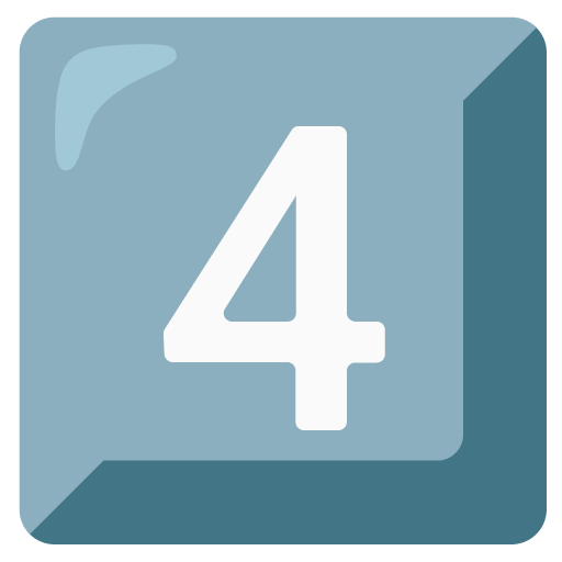 Čtyři číslice na klávesnici pro Google 16.0