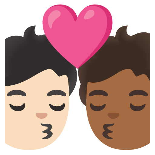 Polibek: Osoba, Osoba, Světlý odstín pleti, Středně tmavý odstín pleti pro Google 16.0