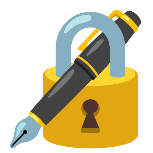 Lås med bläckpenna för Google 16.0