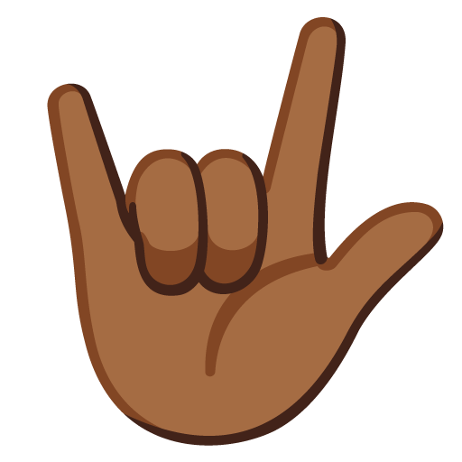 Gesto lásky: Středně tmavý odstín pleti pro Google 16.0