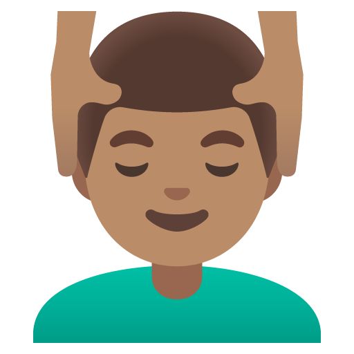 第男生按摩: 中等肤色号为第Google 16.0号