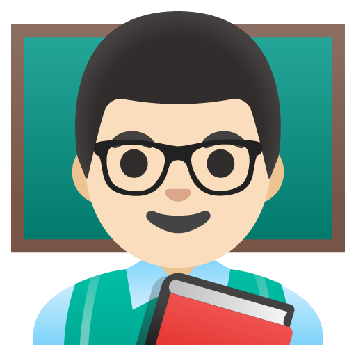 מורה: גוון עור בהיר עבור Google 16.0