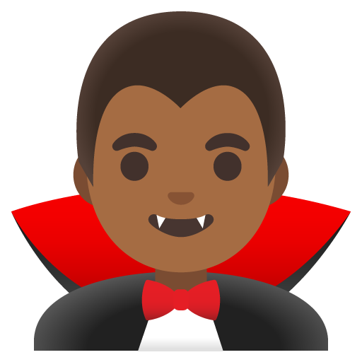 Člověk upír: Středně tmavý odstín pleti pro Google 16.0