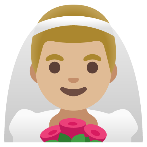 Mies hunnun kanssa: keskivaalea ihonväri varten Google 16.0