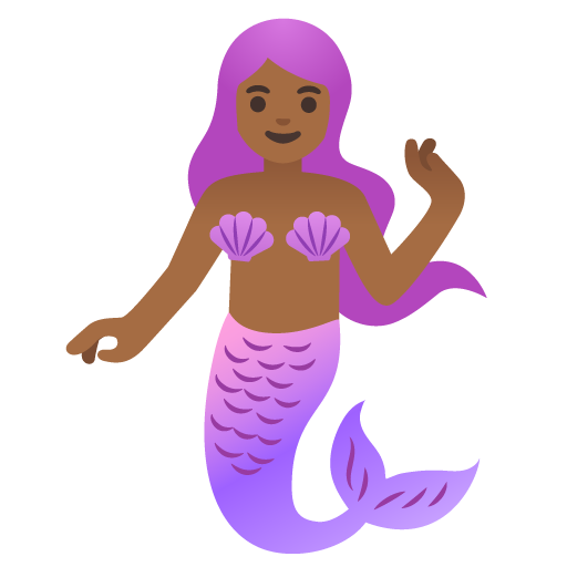 Sirena Donna: Carnagione Abbastanza Scura per Google 16.0