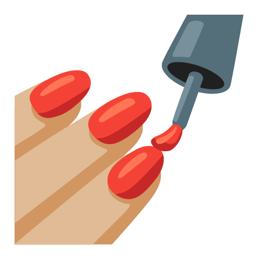 Oje sürme: orta açık cilt tonu için Google 16.0