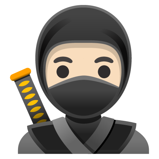 Ninja: vaalea ihonväri varten Google 16.0