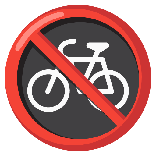 No Bicycles for Google 16.0