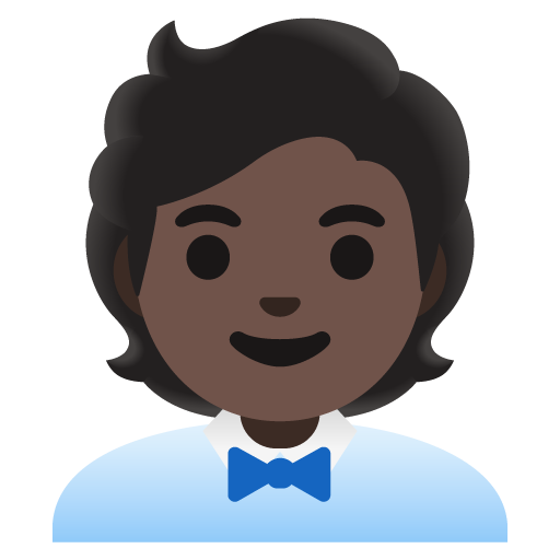 พนักงานออฟฟิศ: โทนผิวสีเข้ม สำหรับ Google 16.0