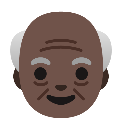 Homem Idoso: Pele Escura para Google 16.0