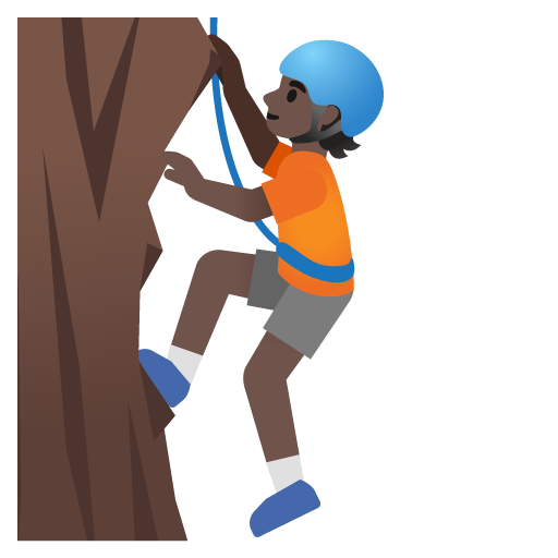 Orang mendaki: ton kulit gelap untuk Google 16.0