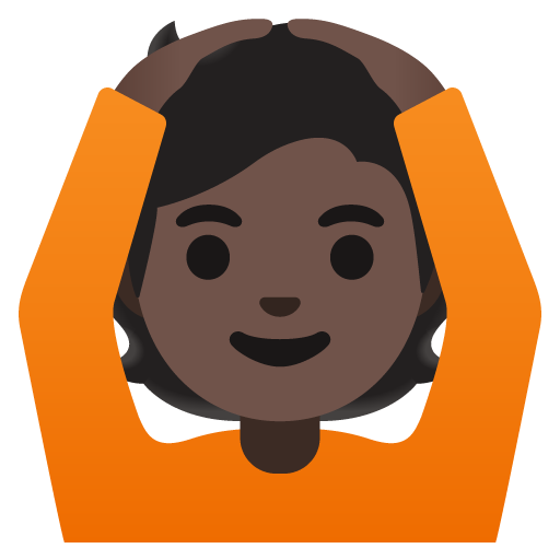 第OK手势: 较深肤色号为第Google 16.0号