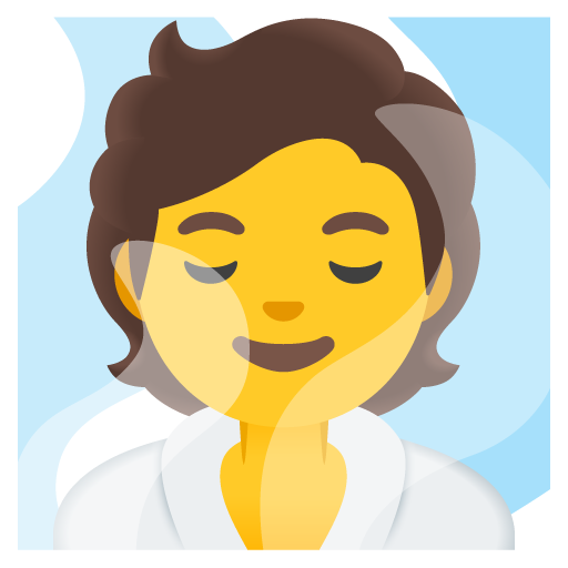 Orang di ruangan beruap untuk Google 16.0