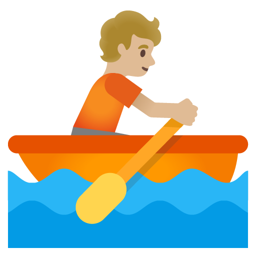 第划艇: 中等-浅肤色号为第Google 16.0号