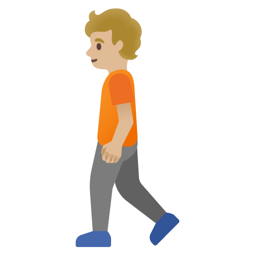 第行人: 中等-浅肤色号为第Google 16.0号