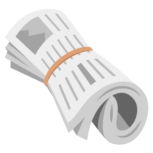 Rolled-Up Newspaper for Google 16.0