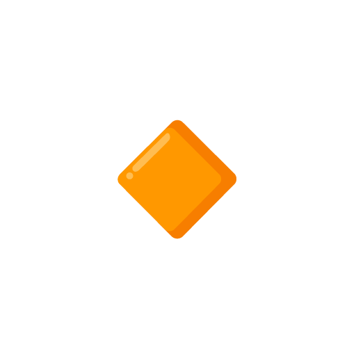 Petit Losange Orange pour Google 16.0