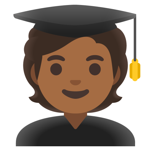 Student: Středně tmavý odstín pleti pro Google 16.0