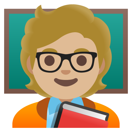 Opettaja: Keski-vaalea ihonväri varten Google 16.0