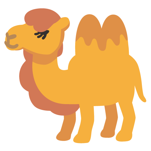 Dvouhrbý velbloud pro Google 16.0