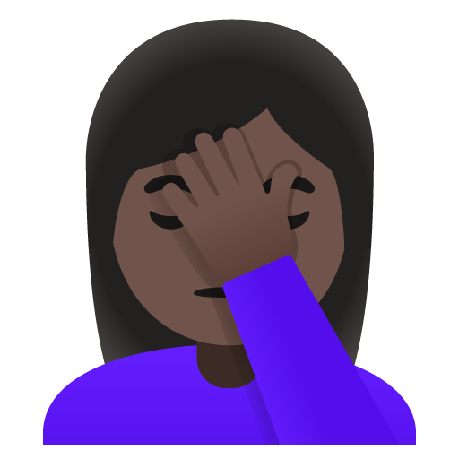 第女生捂脸: 较深肤色号为第Google 16.0号