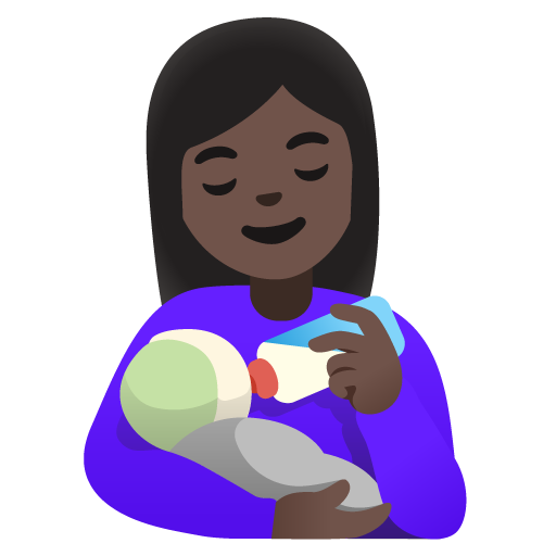 Femme Allaitant Un Bébé: Peau Foncée pour Google 16.0