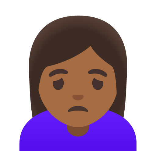 متجهمة: بشرة بلون معتدل مائل للغامق لـ Google 16.0