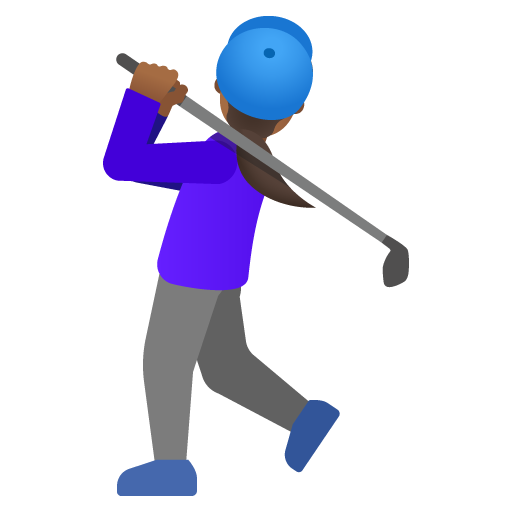 Golfista Donna: Carnagione Abbastanza Scura per Google 16.0